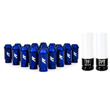 Load image into Gallery viewer, Mishimoto Aluminum Locking Lug Nuts 1/2 X 20 23pc Set Blue