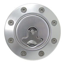 Load image into Gallery viewer, Ridetech 67-68 Camaro Locking Gas Cap (Clear Anodized)