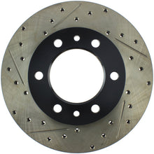 Load image into Gallery viewer, StopTech 81-89 Toyota Land Cruiser Slotted &amp; Drilled Front Rotor