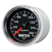 Load image into Gallery viewer, Autometer GS 100-260 degree Electronic Water Temperature Gauge