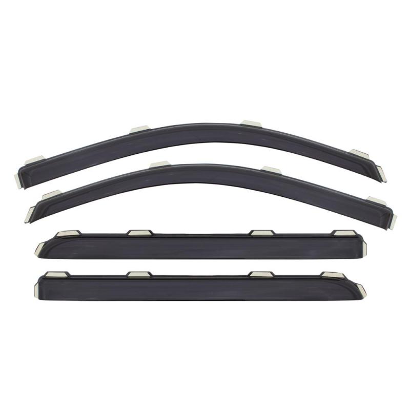 AVS 04-08 Pontiac Grand Prix Ventvisor In-Channel Front & Rear Window Deflectors 4pc - Smoke