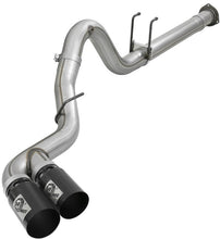 Load image into Gallery viewer, aFe Power 15-16 Ford F250/F350 6.7L Diesel Rebel XD 4in 409 SS DPF-Back Exhaust System - Black Tips