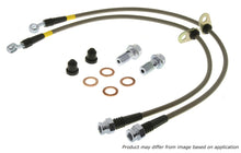 Load image into Gallery viewer, StopTech 94-02 Ford Mustang (Exc Cobra) / 03-04 Mustang Base &amp; GT Stainless Steel Front Brake Lines