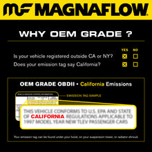 Load image into Gallery viewer, MagnaFlow Conv DF 01-04 Pathfinder Passenger Side Rear OEM