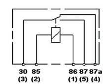 Load image into Gallery viewer, Hella Relay Mini Iso 5 Pole 12V Spdt Bkt