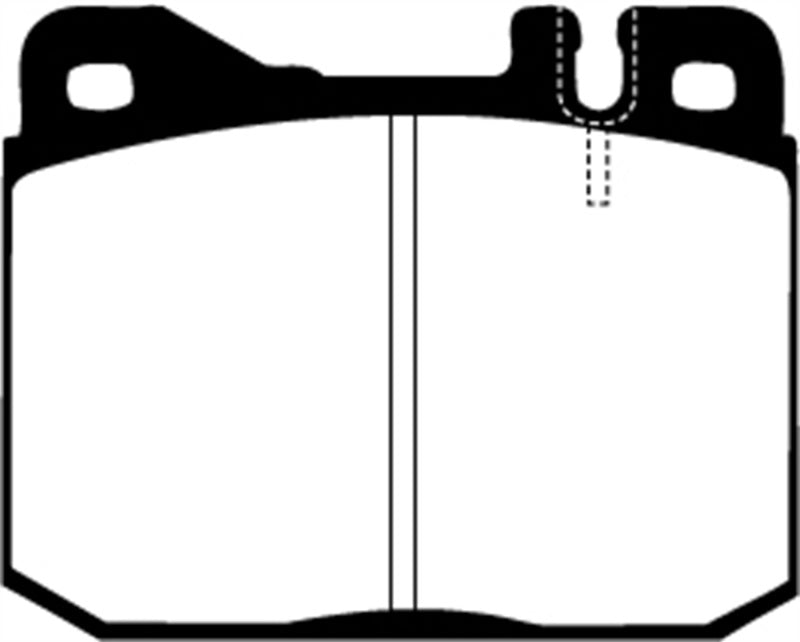 EBC 76-79 Mercedes-Benz 230 Ultimax2 Front Brake Pads