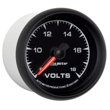 Load image into Gallery viewer, Autometer ES 2-1/16in 18V Digital Stepper Motor Voltmeter