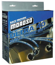 Load image into Gallery viewer, Moroso Chevrolet Big Block Ignition Wire Set - Ultra 40 - Unsleeved - Non-HEI - Crab Cap - Blue