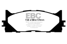 Load image into Gallery viewer, EBC 13+ Lexus ES300h 2.5 Hybrid Ultimax2 Front Brake Pads