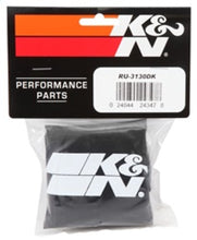 Load image into Gallery viewer, K&amp;N Air Filter Wrap Black RU-3130