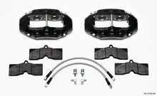 Load image into Gallery viewer, Wilwood D8-4 Front Caliper Kit Black Corvette C2 / C3 65-82