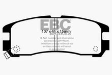 Load image into Gallery viewer, EBC 95-99 Chrysler Sebring Coupe 2.0 Ultimax2 Rear Brake Pads