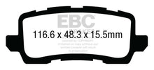 Load image into Gallery viewer, EBC 13+ Acura RLX 3.5 Greenstuff Rear Brake Pads