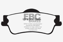 Load image into Gallery viewer, EBC 11+ Chevrolet Caprice 3.6 Ultimax2 Rear Brake Pads