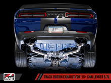 Load image into Gallery viewer, AWE Tuning 2017+ Dodge Challenger 5.7L Track Edition Exhaust - Diamond Black Quad Tips