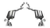 Corsa 2018-2023 Ford Mustang GT Convertible Sport Axle-Back Exhaust w/ 4in Tips