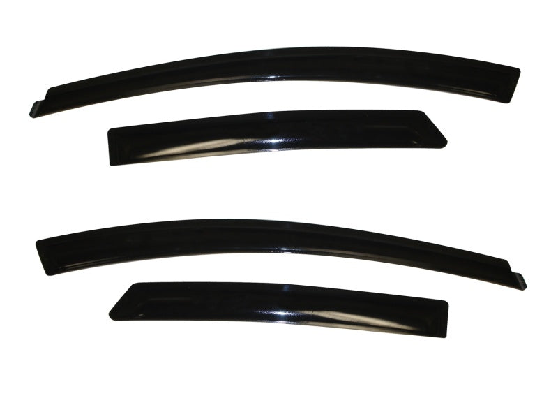 AVS 12-18 Ford Focus Ventvisor Outside Mount Window Deflectors 4pc - Smoke