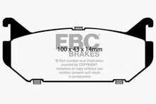 Load image into Gallery viewer, EBC 93-97 Ford Probe 2.0 16v Ultimax2 Rear Brake Pads