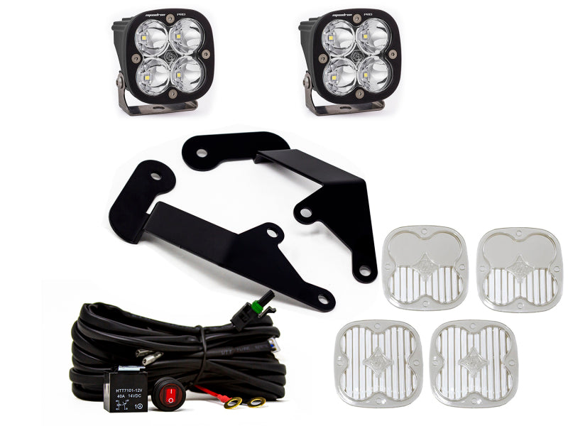 Baja Designs 21+ Ford Bronco Sport Squadron Sport Spot LED Light Pods - Clear