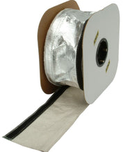 Load image into Gallery viewer, DEI Heat Shroud 2-1/2in x 50ft Spool - Aluminized Sleeving-Hook and Loop Edge