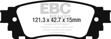 Load image into Gallery viewer, EBC 2017+ Toyota C-HR 2.0L Greenstuff Rear Brake Pads