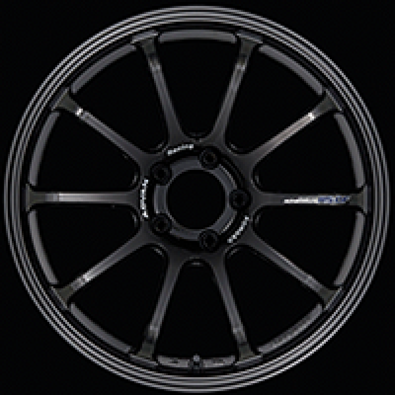 Advan RS-DF Progressive 19x8.0 +45 5-120 Racing Titanium Black Wheel