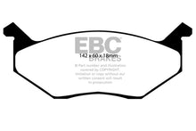 Load image into Gallery viewer, EBC 80-83 Chrysler Cordoba 3.7 Greenstuff Front Brake Pads