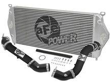 Load image into Gallery viewer, aFe BladeRunner Intercooler w/ Black Tubes 16-17 Nissan Titan XD V8 5.0L (td)