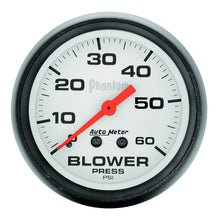 Load image into Gallery viewer, AutoMeter Gauge Boost 2-5/8in. 60PSI Mechanical Phantom