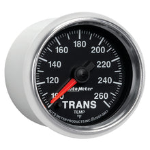 Load image into Gallery viewer, Autometer GS 100-260 degree Electronic Trans Temperature Gauge