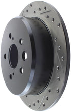 Load image into Gallery viewer, StopTech 06-10 Lexus IS 250/IS 300/IS 350 SportStop Slotted &amp; Drilled Right Rear Rotor