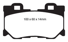 Load image into Gallery viewer, EBC 08-13 Infiniti FX50 5.0 Greenstuff Rear Brake Pads