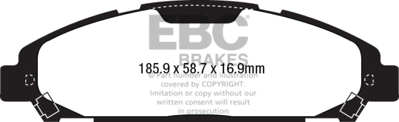 EBC brake Ultimax2 brake Pads