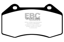 Load image into Gallery viewer, EBC 07-08 Chevrolet Cobalt 2.0 Supercharged (SS) Greenstuff Front Brake Pads