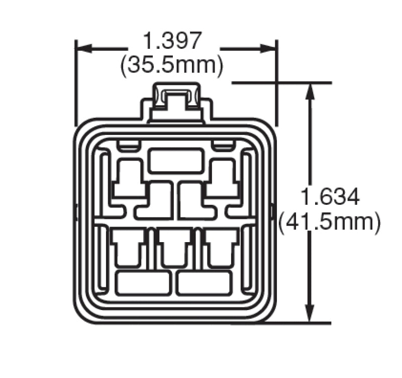 Hella Relay Connector ISO Mini Weatherproof w/ 12in Leads