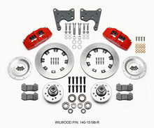 Load image into Gallery viewer, Wilwood Dynapro 6 Front Hub Kit 12.19in Red 65-72 CDP C Body -Drum