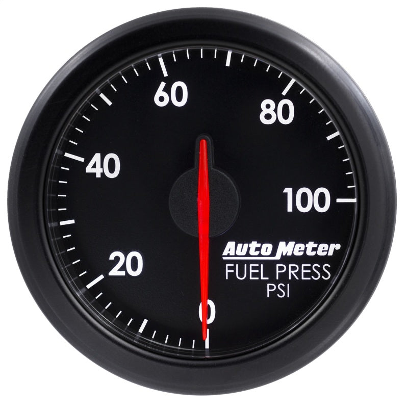 Autometer Airdrive 2-1/6in Fuel Pressure Gauge 0-100 PSI - Black