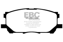 Load image into Gallery viewer, EBC 04-07 Lexus RX330 3.3 Ultimax2 Front Brake Pads