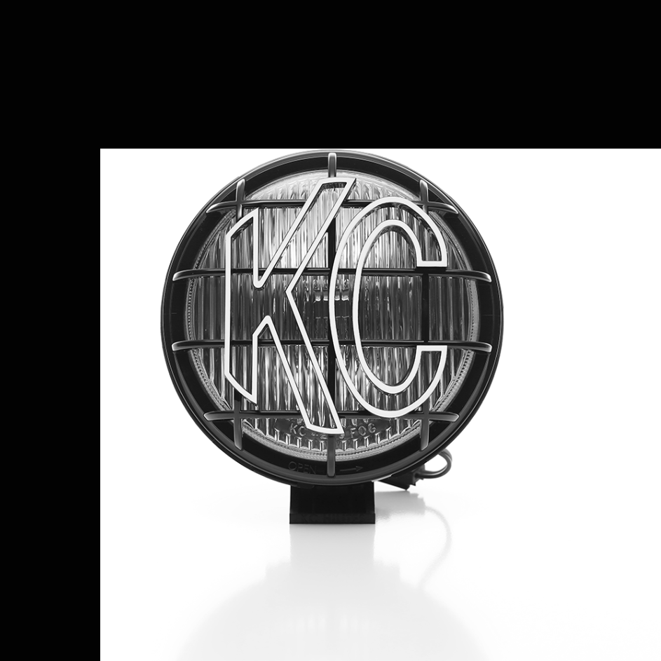 KC HiLiTES Apollo Pro 6in. Halogen Light 100w Fog Beam (Single) - Black