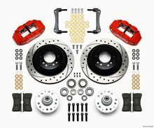 Load image into Gallery viewer, Wilwood Narrow Superlite 6R Front Hub &amp; 1PC Rtr Kit 12.88in Dril -Red 70-78 Camaro