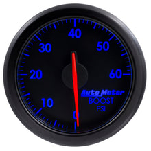 Load image into Gallery viewer, Autometer Airdrive 2-1/6in Boost Gauge 0-60 PSI - Black