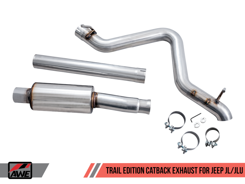 AWE Tuning 20-21 Jeep Gladiator JT 3.6L Trail Edition Cat-Back Exhaust