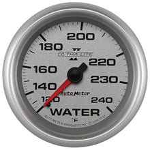 Load image into Gallery viewer, AutoMeter Gauge Water Temp 2-5/8in. 120-240 Deg. F Mechanical Ultra-Lite II