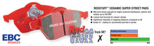 Load image into Gallery viewer, EBC 98-00 Mercedes-Benz E300 TD 3.0 TD Redstuff Rear Brake Pads