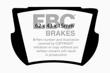 Load image into Gallery viewer, EBC 66-74 Lotus Elan 1.6 Ultimax2 Rear Brake Pads