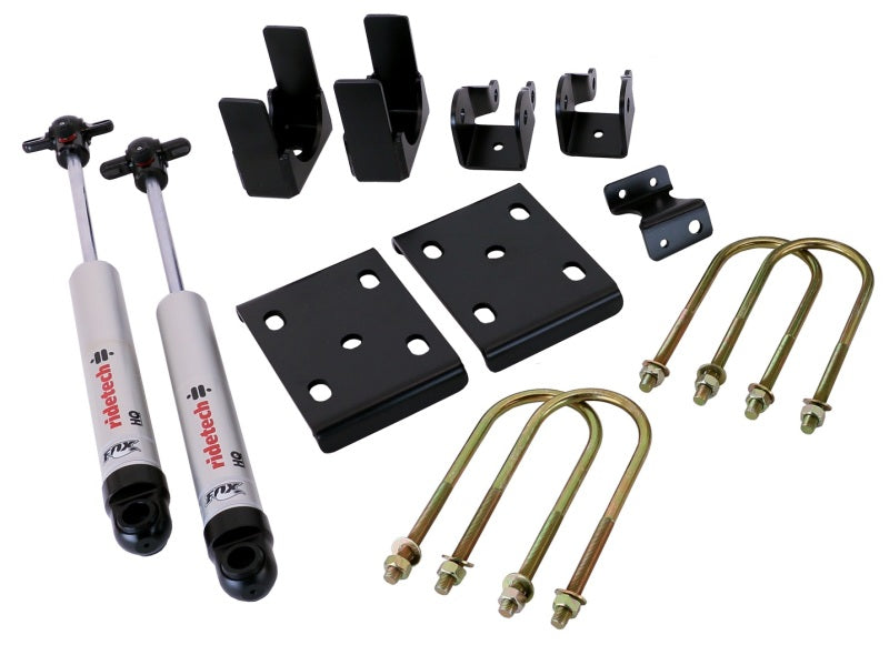 Ridetech 88-98 Chevy C1500 2WD StreetGRIP System w/ HD Drop Spindles