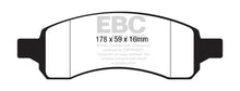 Load image into Gallery viewer, EBC 08+ Chevrolet Traverse 3.6 Yellowstuff Front Brake Pads