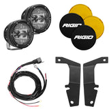 Rigid Industries 10-20 Toyota 4Runner A-Pillar Light Kit w/4in. 360-Series Drive