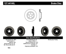 Load image into Gallery viewer, StopTech 07-09 Lexus ES 250/ES 300/ ES330/ES350 SportStop Slotted &amp; Drilled Left Front Rotor