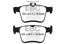 Load image into Gallery viewer, EBC 2014+ Audi A3 1.8 Turbo (w/Electronic Parking Brake) Yellowstuff Rear Brake Pads